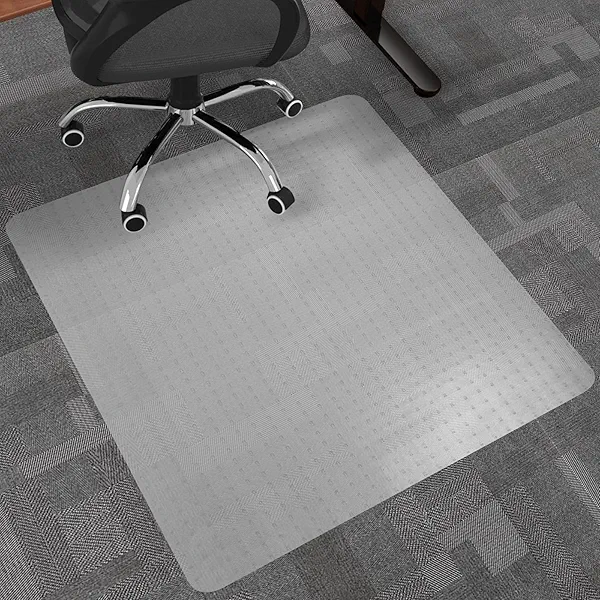 Large Chair Mat for Carpets Heavy-Duty Desk Chair Mat for Office, Studio & Pet Areas | Non-Slip Floor Mat with Grip Spikes, Smooth Glide Surface, Easy Clean & Extra Thick Carpet Protector (36" x 48")