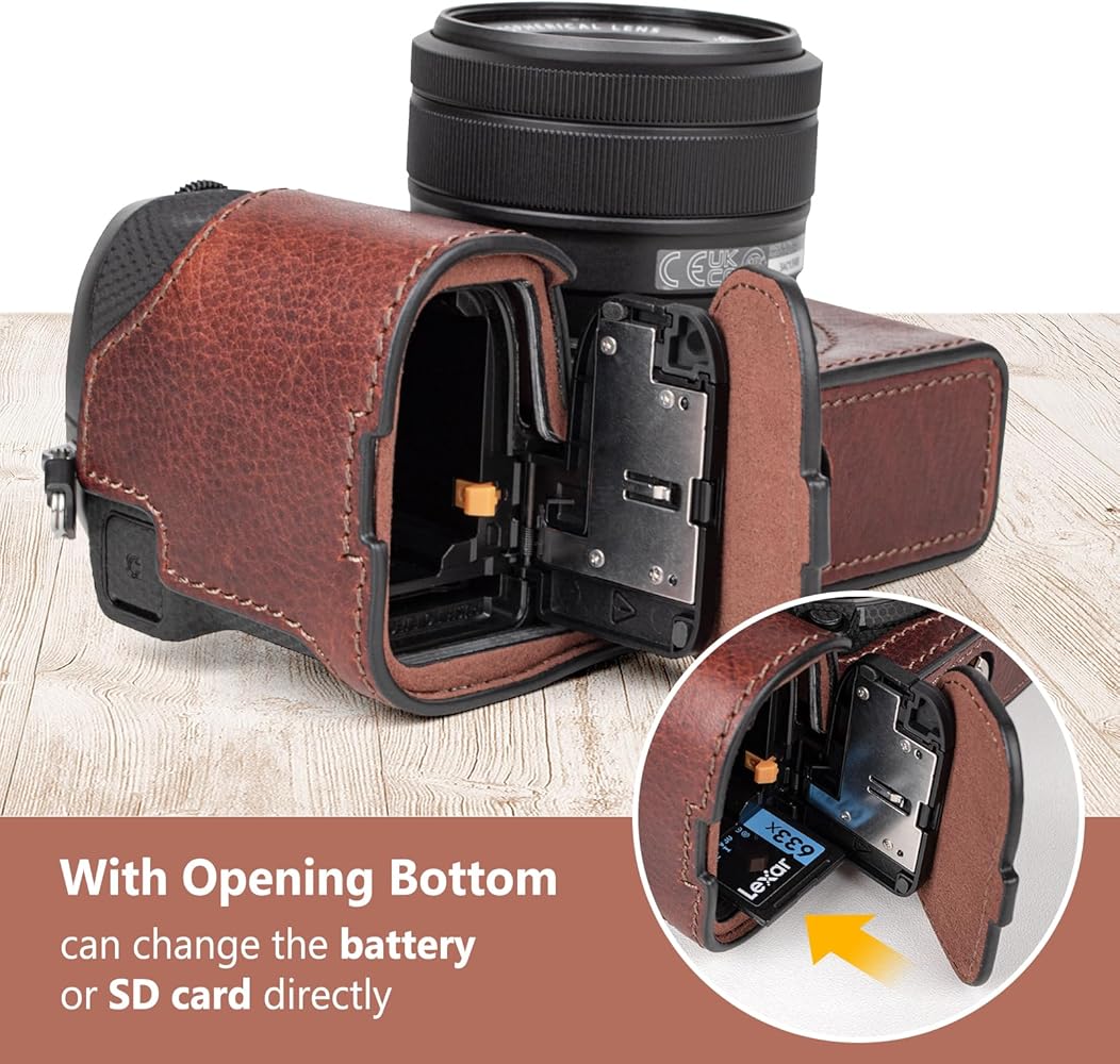 Amazon.com : MUZIRI KINOKOO Fuji XS20 Case, Retro Style Genuine