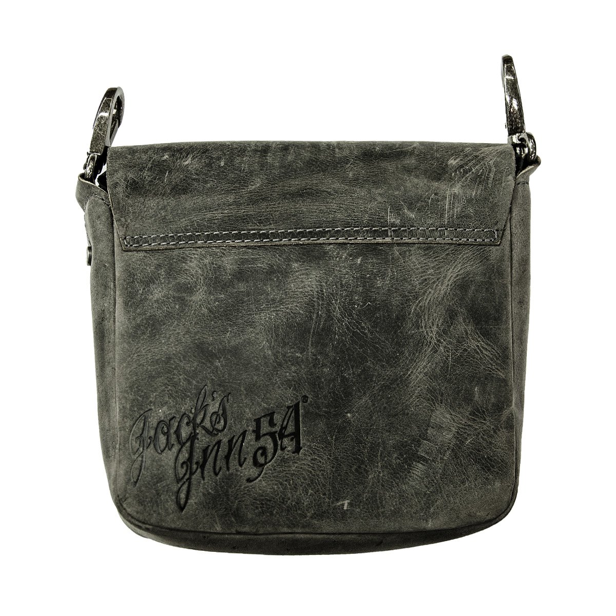 JACK'S INN 54 Black Bourbon Hand-/Gürteltasche - Thunder schwarzes Echtleder