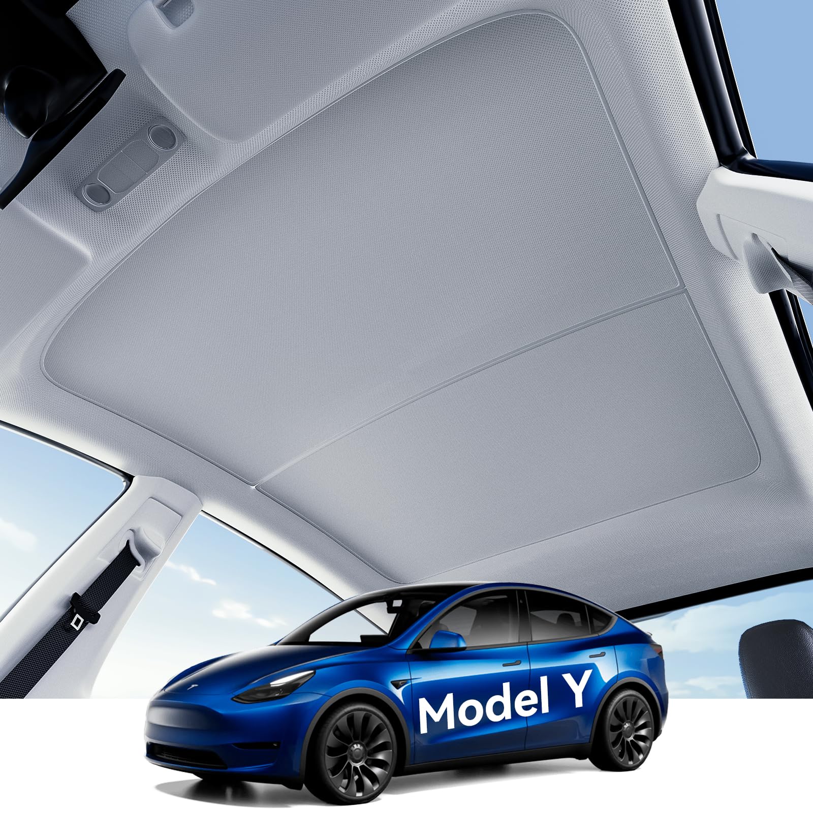 テスラ2020-2024ModelY ガラスルーフサンシェード テスラ2020-2024ModelY ガラスルーフサンシェード Amazon.co.jp