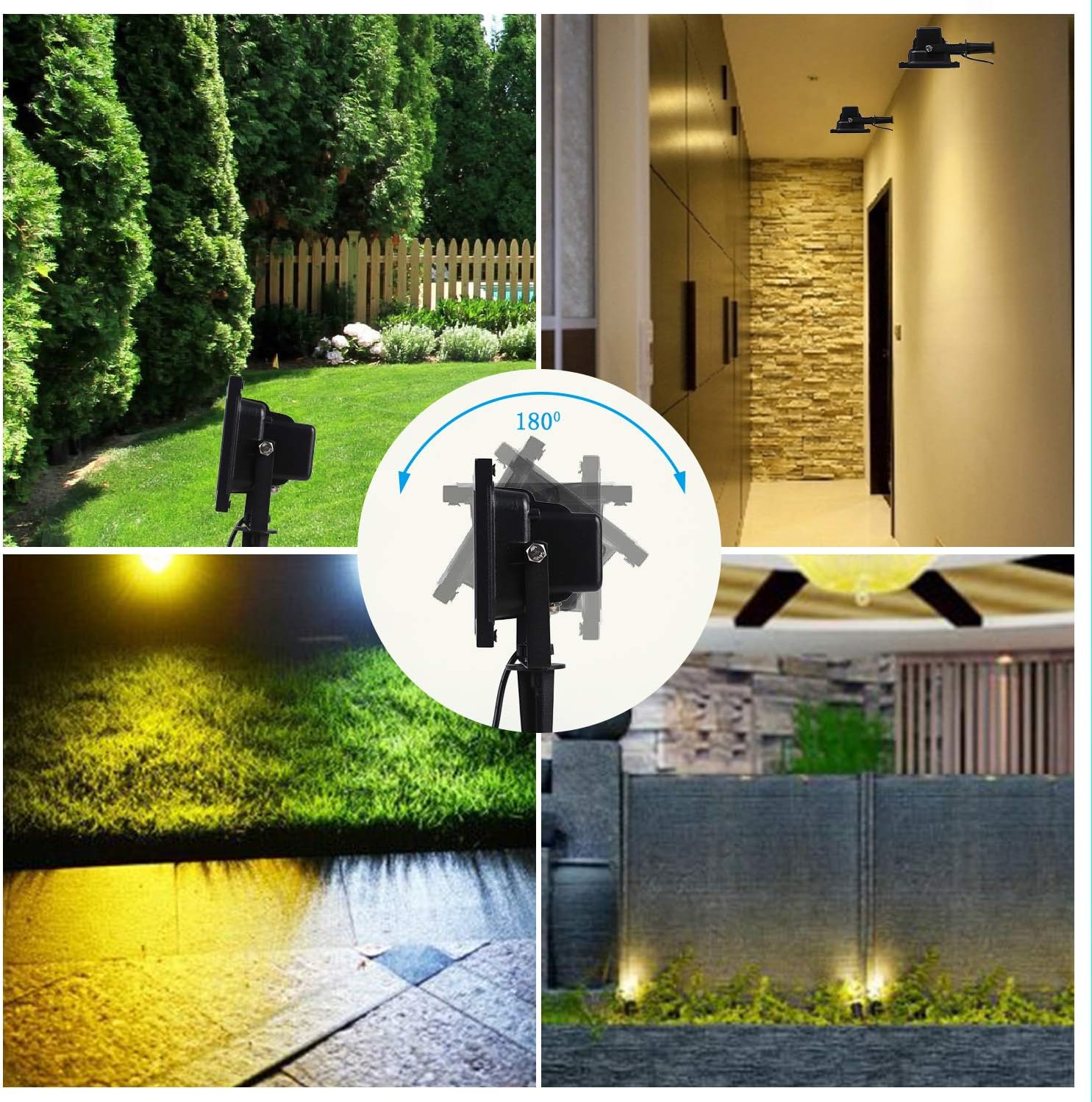 Buу 1 gеt 1 Solar Landscape Lights Outdoor Spotlights Separated 6V 6W Solar Panels and 16ft Cables Warm White 42 LED Dual Lights with 2 Stakes for Garden Yard Driveway Walkway Pool Patio Bеѕt Cуbеr Mоndау 🔥 Solar Landscape Lights Outdoor Spotlights Separated 6V 6W Solar Panels and 16ft Cables Warm White 42 LED Dual Lights with 2 Stakes for Garden Yard Driveway Walkway Pool Patio