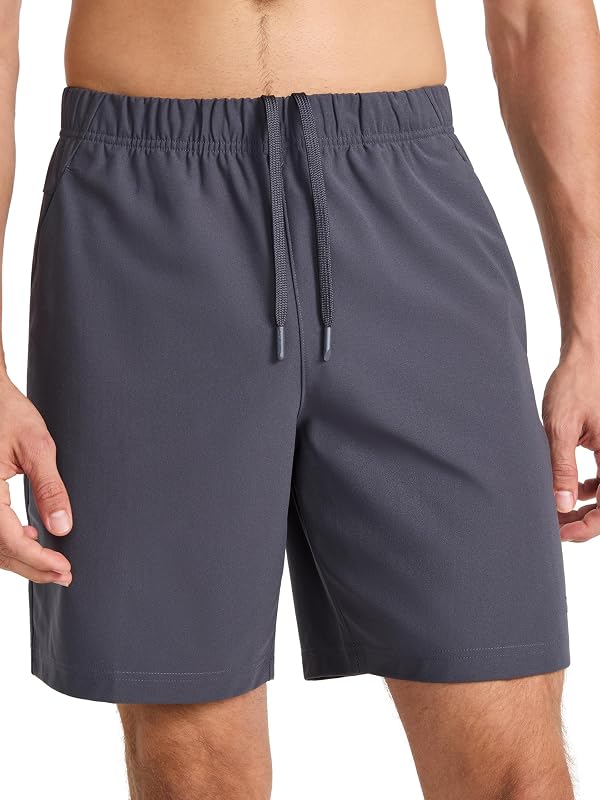 Reebok Men’s Jumpstart 8” Short, Standard Fit, Lightweight Poly Fabric, Ebony, X-Large by Reebok - Used condition - Image 4