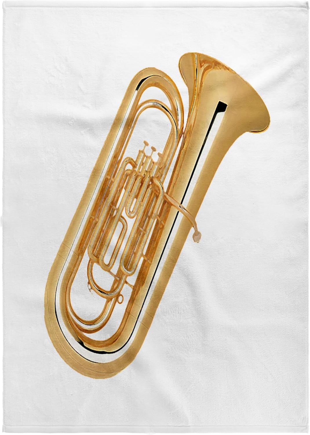 3dRose Tuba 22x30 Bath Hand Pool Towel