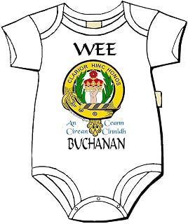 Buchanan Scottish Clan Crest Baby Jumper