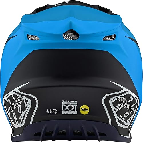 Miniatura 6 de Troy Lee Designs Adulto  Offroad  Motocross  Casco compuesto SE4 Yamaha L4 (azul marinoazul, MD)