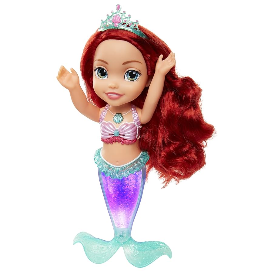 Ariel - Solens Børn LP 中古美品 Disney 78869 Sing & Sparkle Ariel Doll, Multicoloured
