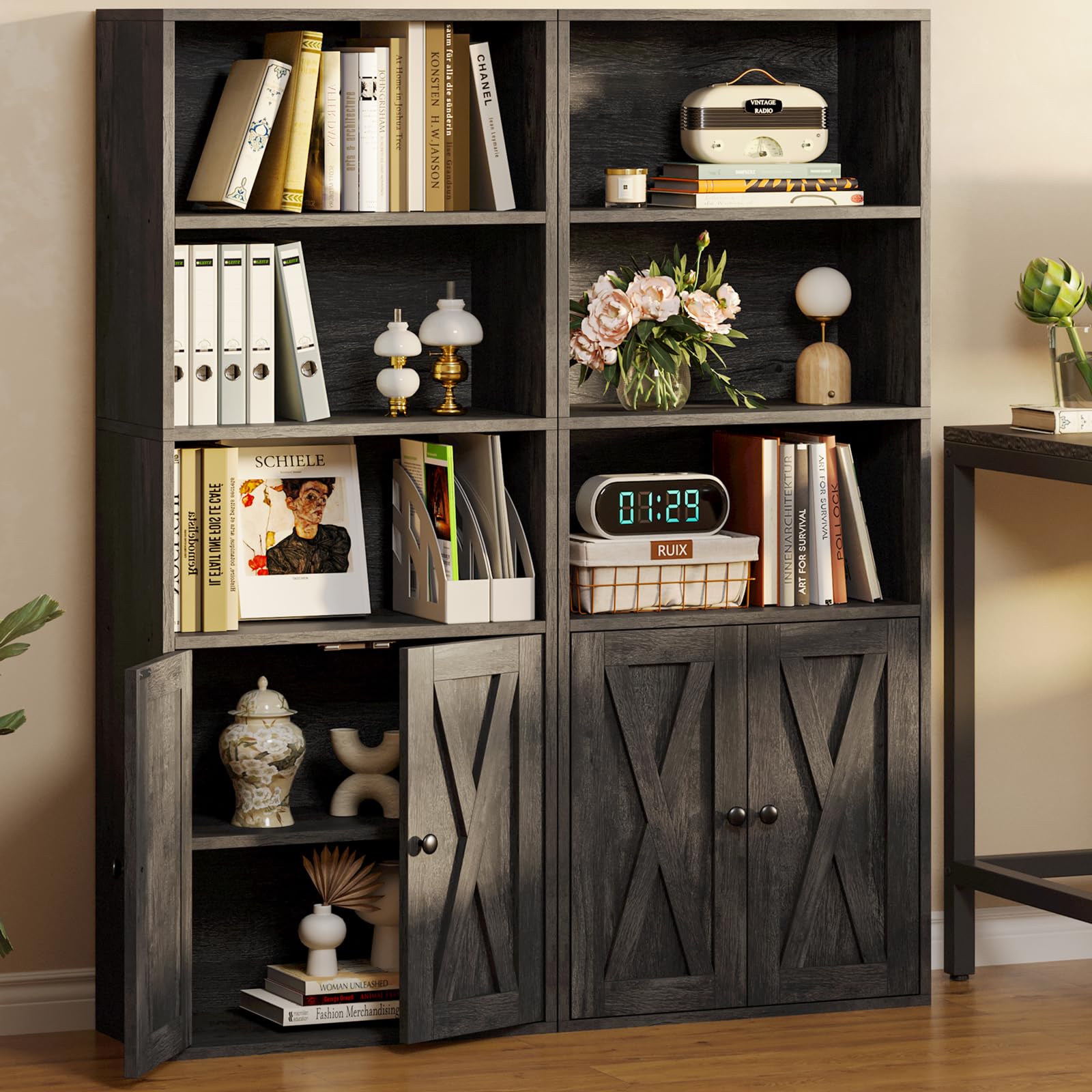 Snapklik.com : IRONCK Industrial Bookshelves And Bookcases