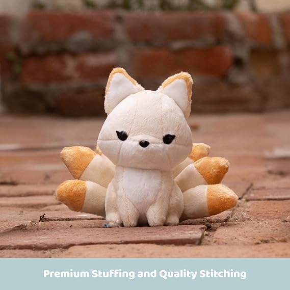 Bellzi Mystical Fox 6.5 Cute Stuffed Animal Plush Toy Soft & Adorable Mystical Fox Plushie Gift Perfect Present for All Ages Mini Huli
