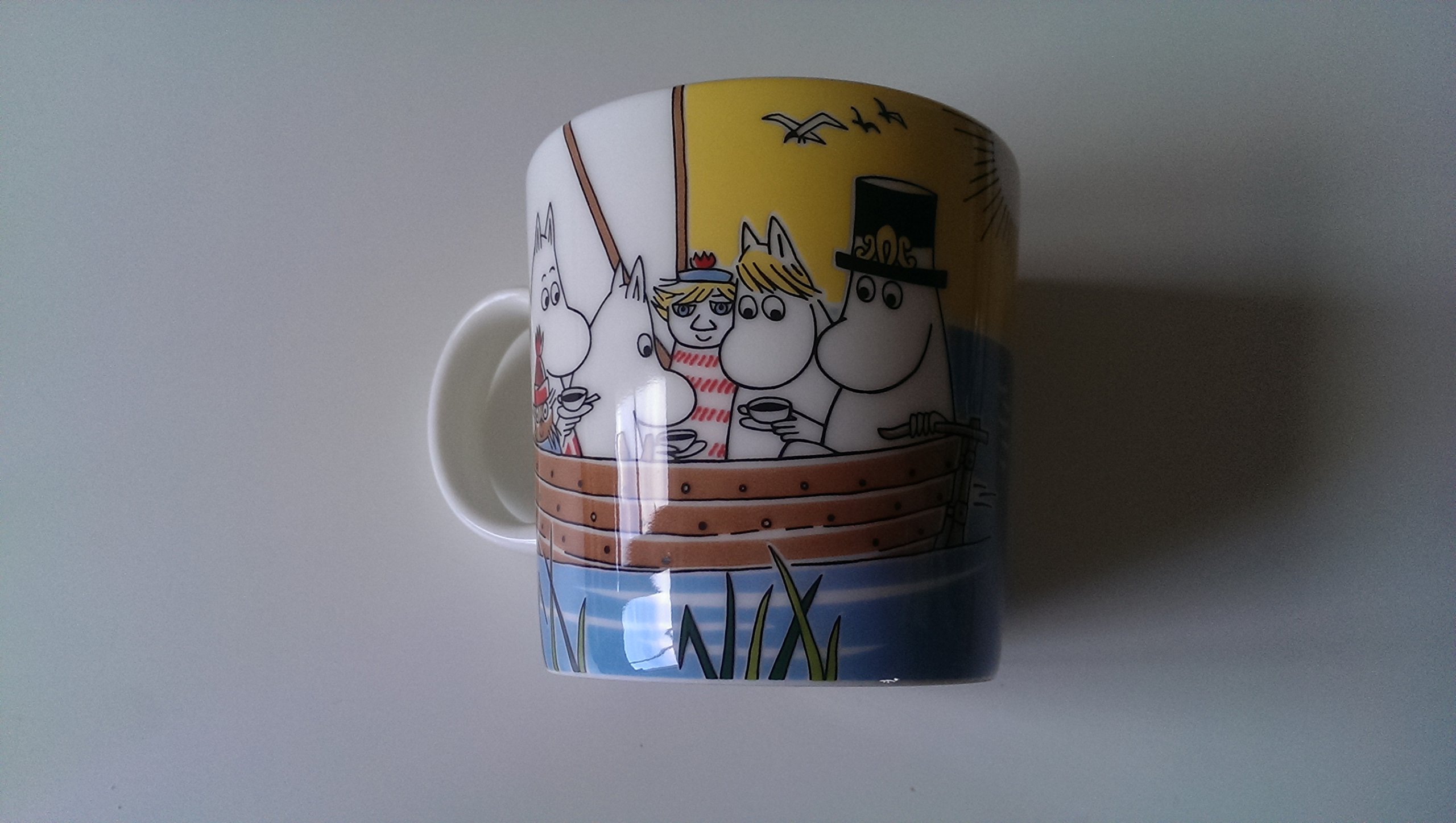 Arabia Finland Moomin Mug - Summer Season 2014 - Sailing with Niblings & Tooticky