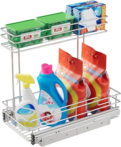 STORKING Two-Tier Pull-Out Under-Sink Organizer