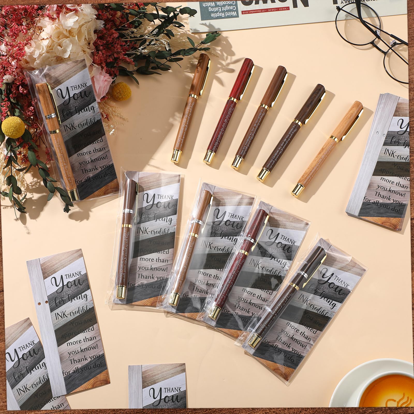 30-Pack Inspirational Finger Highlighters - Assorted Colors, Motivational Sayings, Team Building Gifts - View #4
