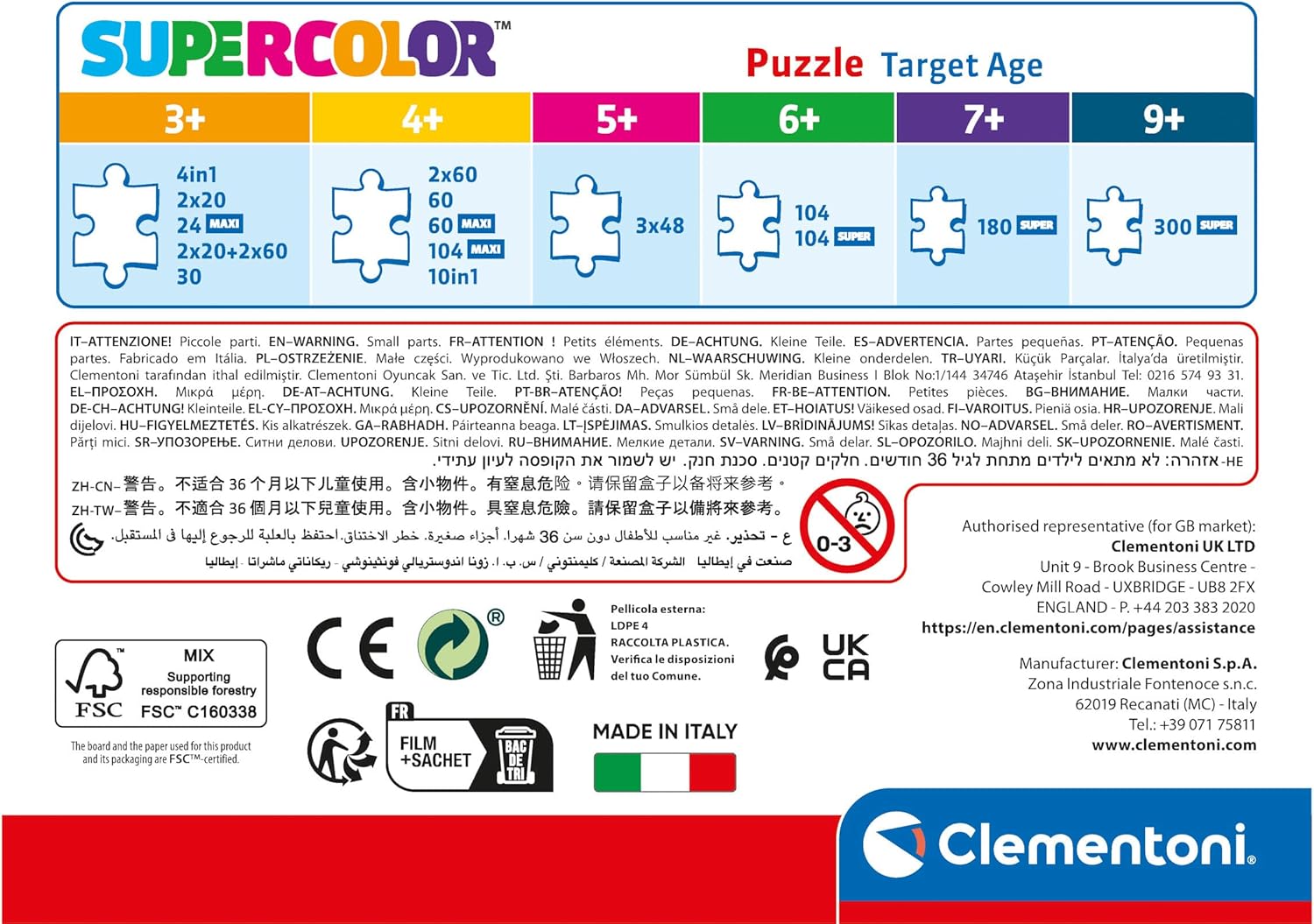 Clementoni - Marvel Spidey and His Amazing Friends Supercolor Friends-30 Pieces Children 3 Years, Cartoon Jigsaw Puzzles, Made in Italy, Multicoloured, 20285