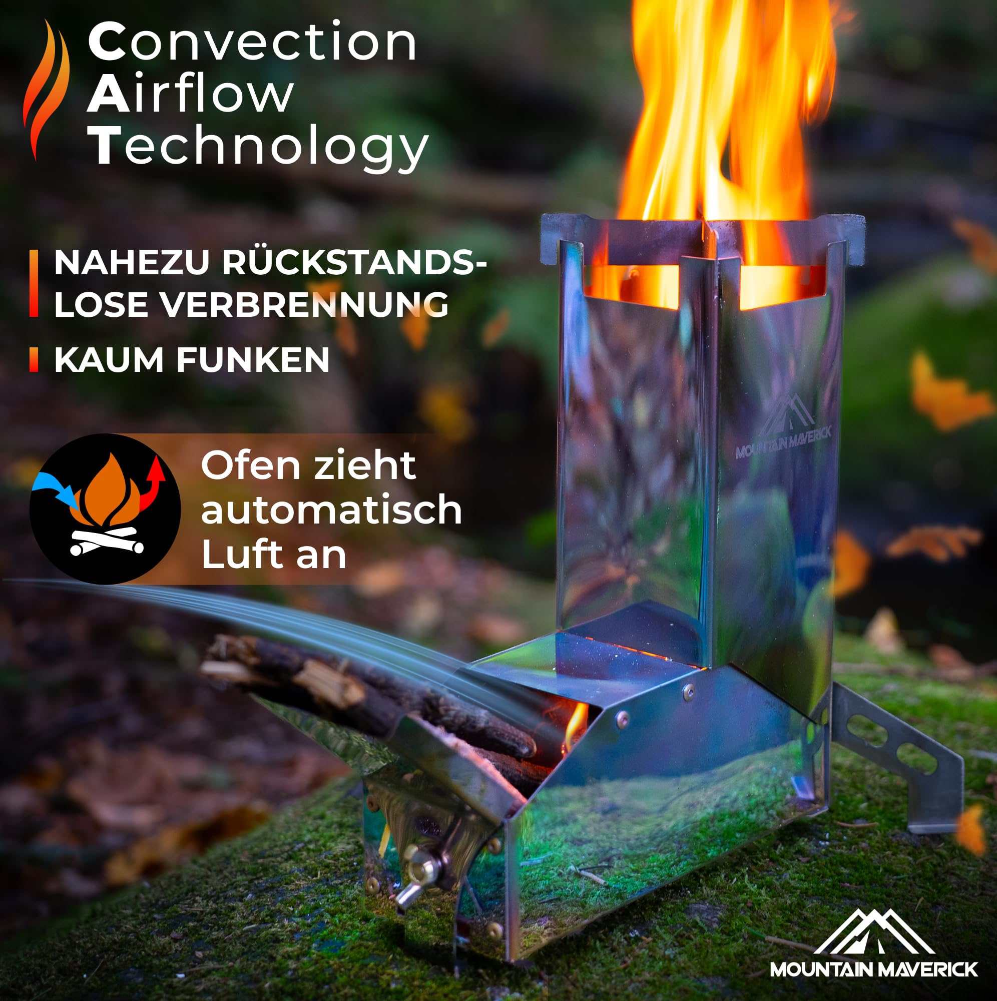 MOUNTAIN MAVERICK RAKETENOFEN ロケットストーブ