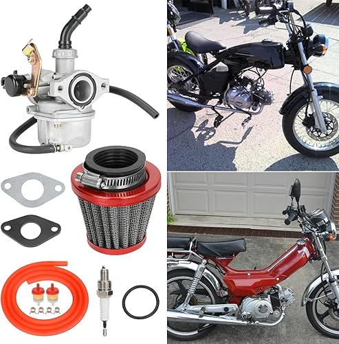 Miniatura 5 de YOXUFA Choke de cable de carburador PZ19 para TaoTao Baja Kazuma Loncin Sunl Peace Sports Kayo Fox SSR Lazer 6 Kandi 50 70 90 110 125cc chino 4