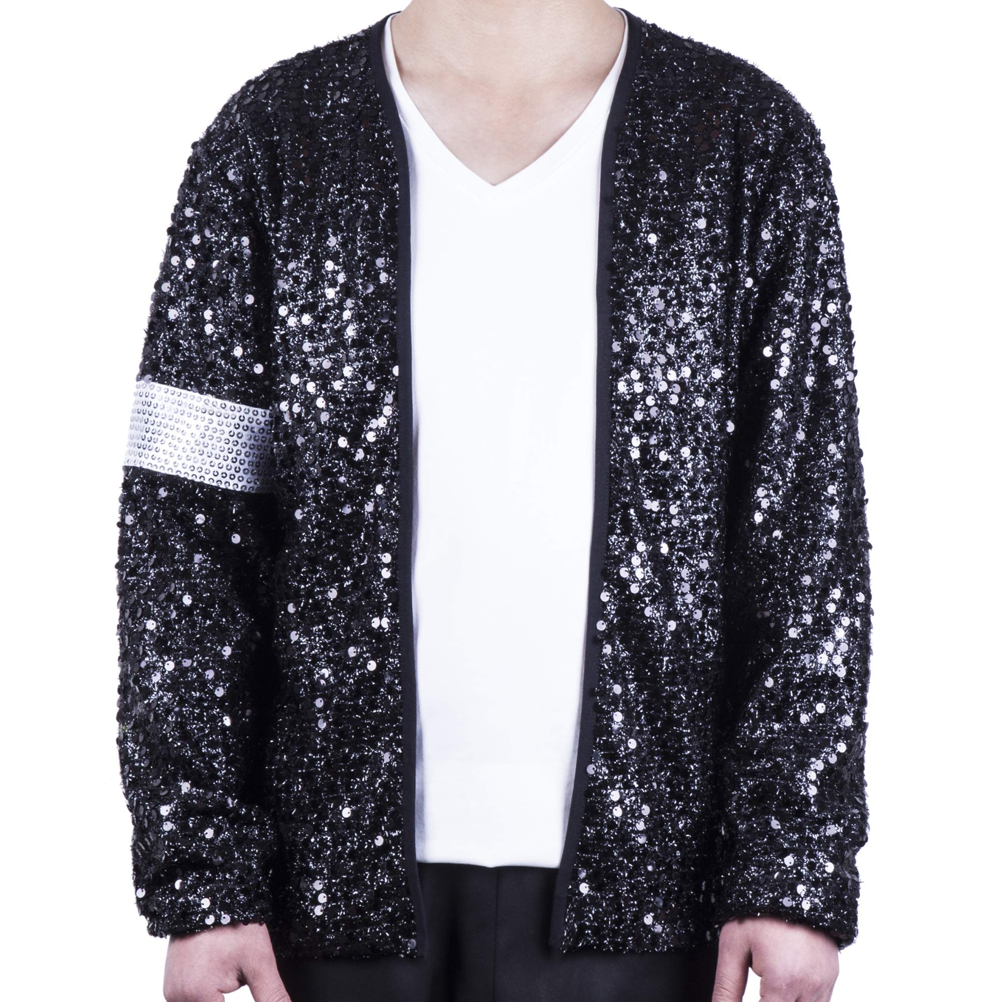 Michael Costume Jackson Sequin Jacket - Child & Adult (Adult Size X-Large)