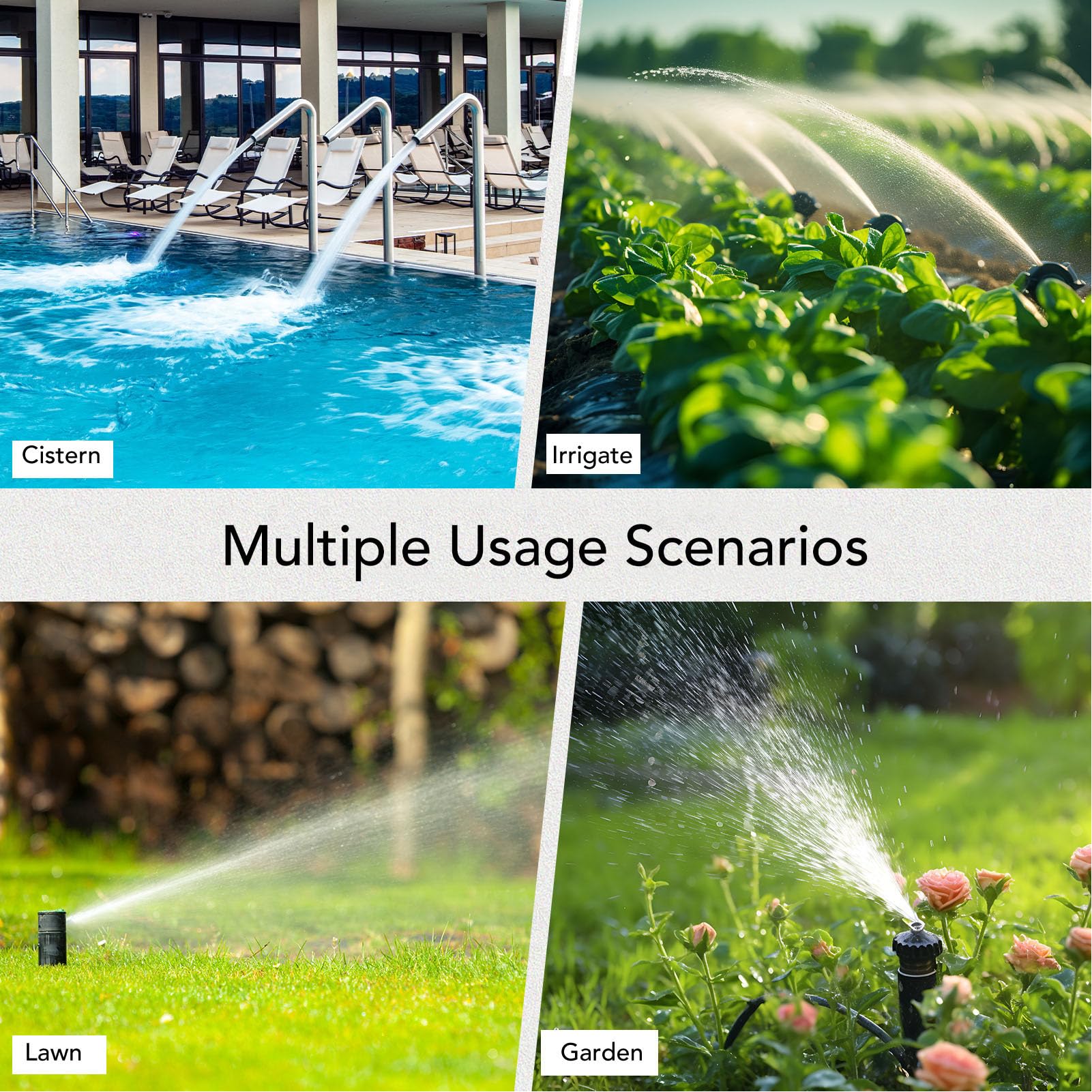 Débitmètre D’Eau RESTMO – Mesure Consommation Et Débit, Pour Arrosage Jardin, Camping-car, 4 Modes