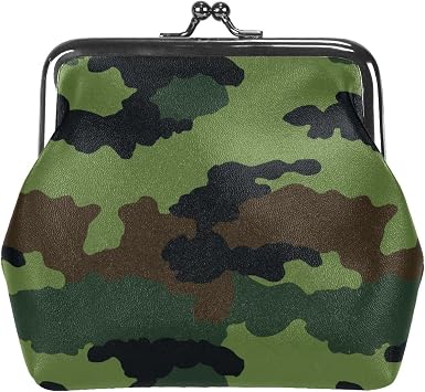Dark Green Military Camouflage Pattern 