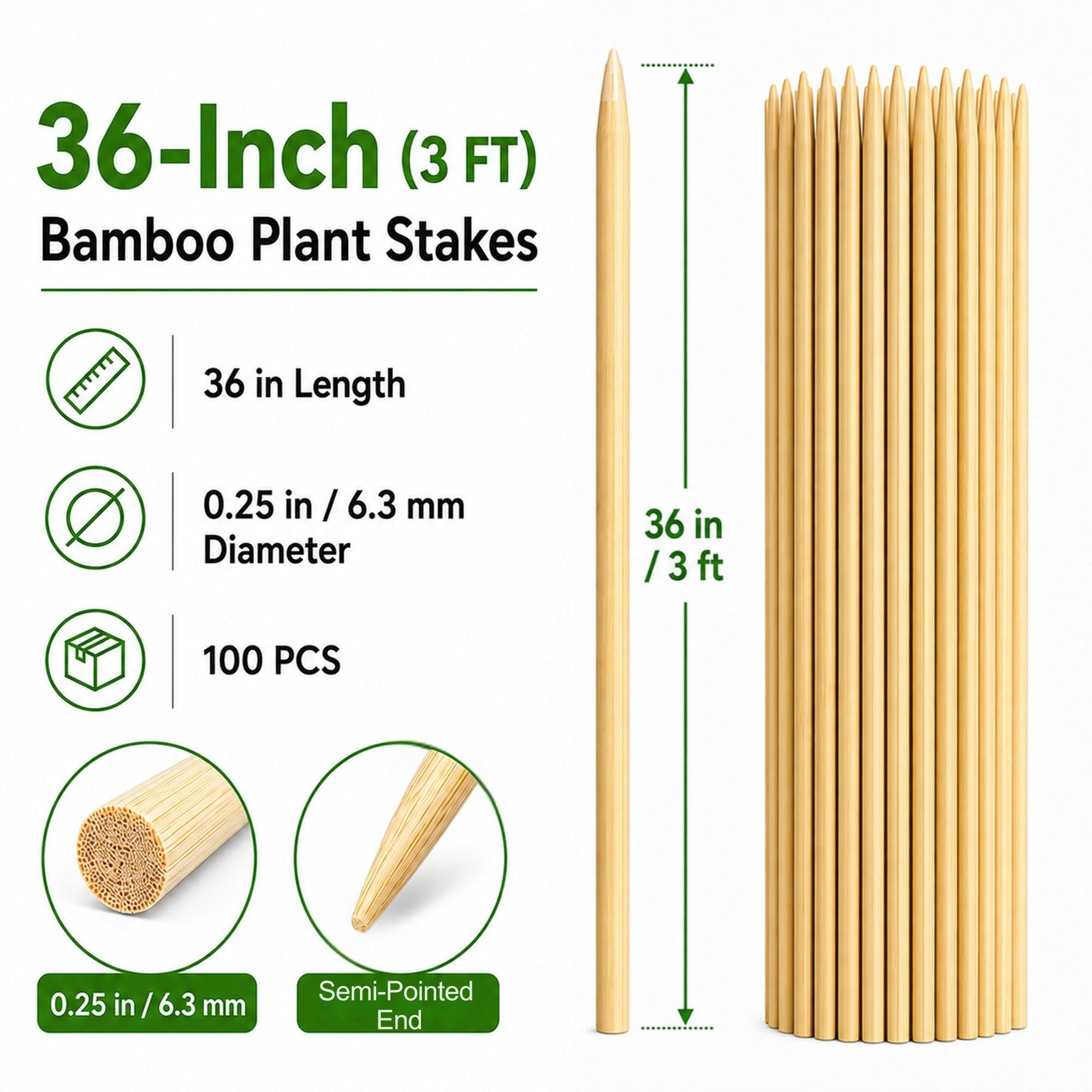 100 bastoncini in bambù per arrostire marshmallow, extra lunghi 91 cm, per smores, resistenti bastoncini di bambù per esterni, per braciere, barbecue, campeggio, kebab, hot dog e feste