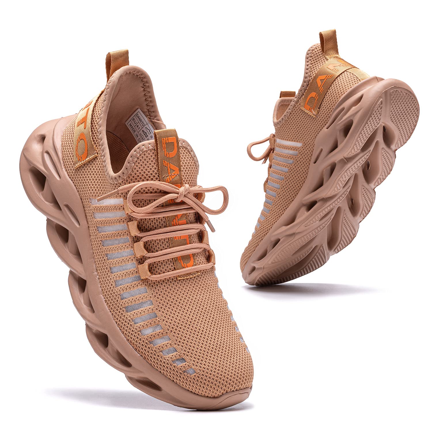 Dannto Scarpe da Ginnastica Uomo Donna Sneakers Running Sportive Basket Outdoor Respirabile Mesh Scarpe da Corsa Tennis Fitness Unisex