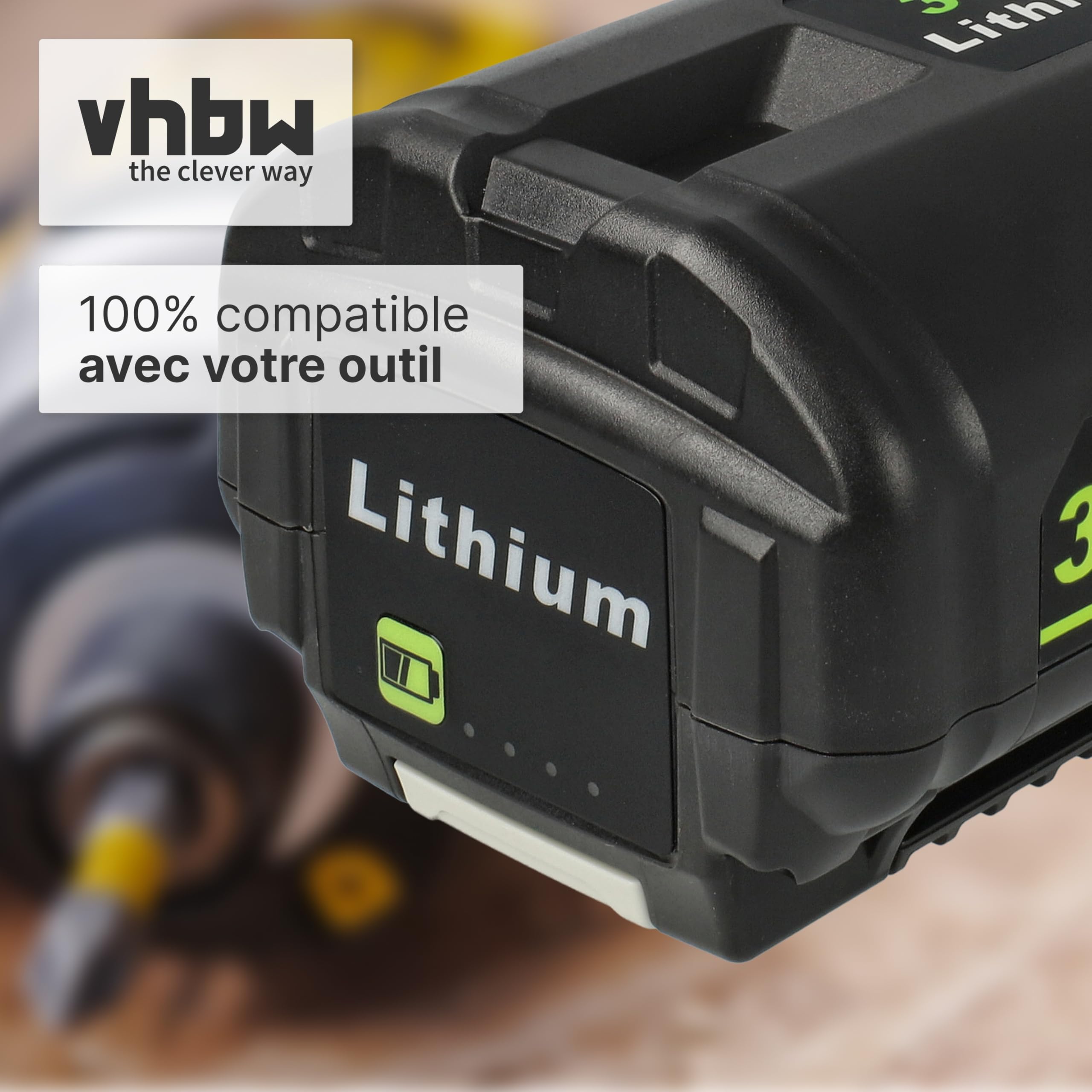 vhbw 1x Batterie Compatible avec Ryobi 40V 14 in Brushless Chain Saw