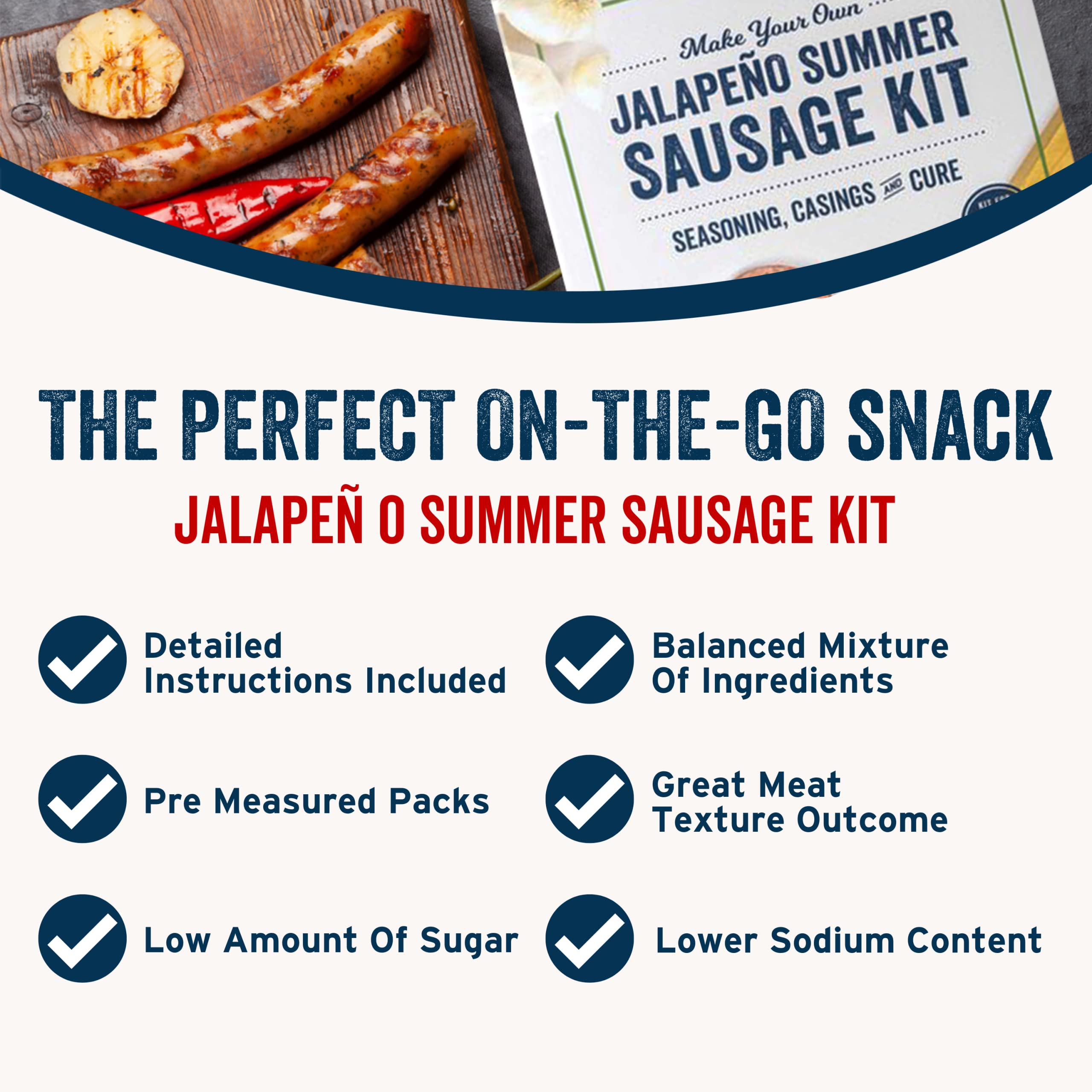 Ps Seasoning Jalapeno Summer Sausage Kit Includes Sausage