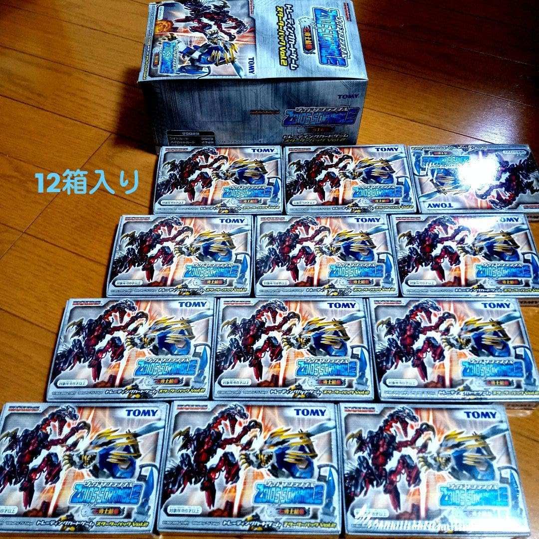 Amazon.co.jp: ゾイドスクランブルトレーディングカード1BOX?12箱 
