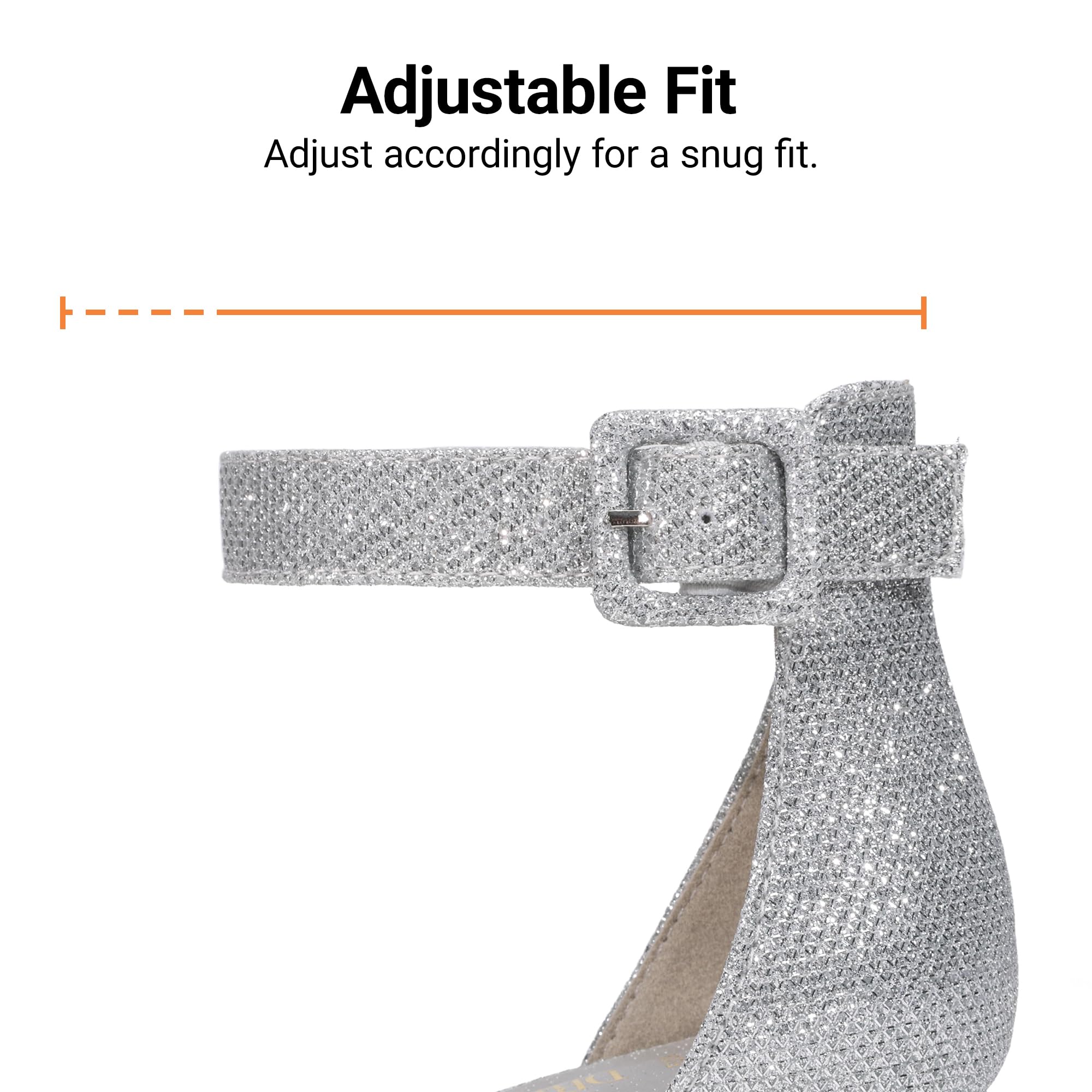 DREAM PAIRS Escarpins Femme à Talon Bloc avec la Semelle Extérieure Antidérapante TPR et Boucle Réglable Chaussure Confortable Classique