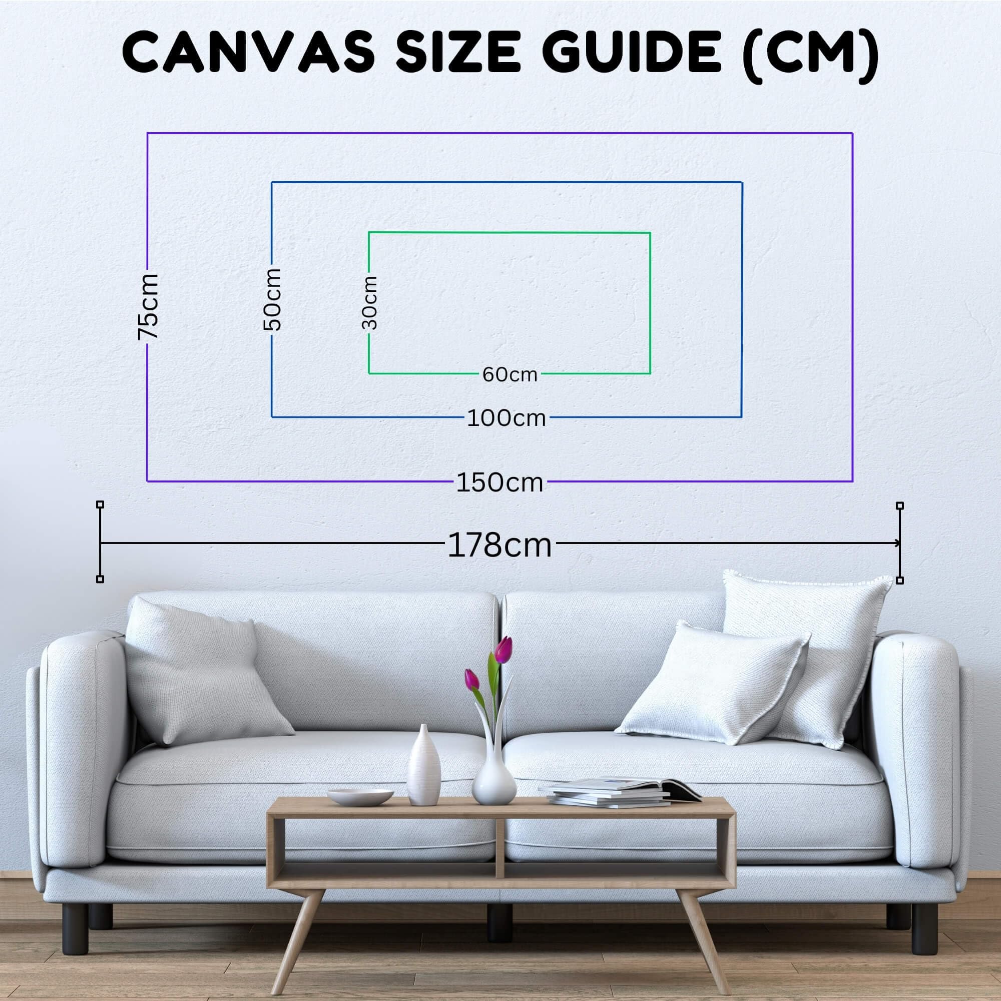 Vintage Live Music Country Sunset Canvas Print – Living Room, Above Console Table, Warm Tones 30×15 inch (75×37 cm) - Horizontal / 1.25 inch (3 cm)