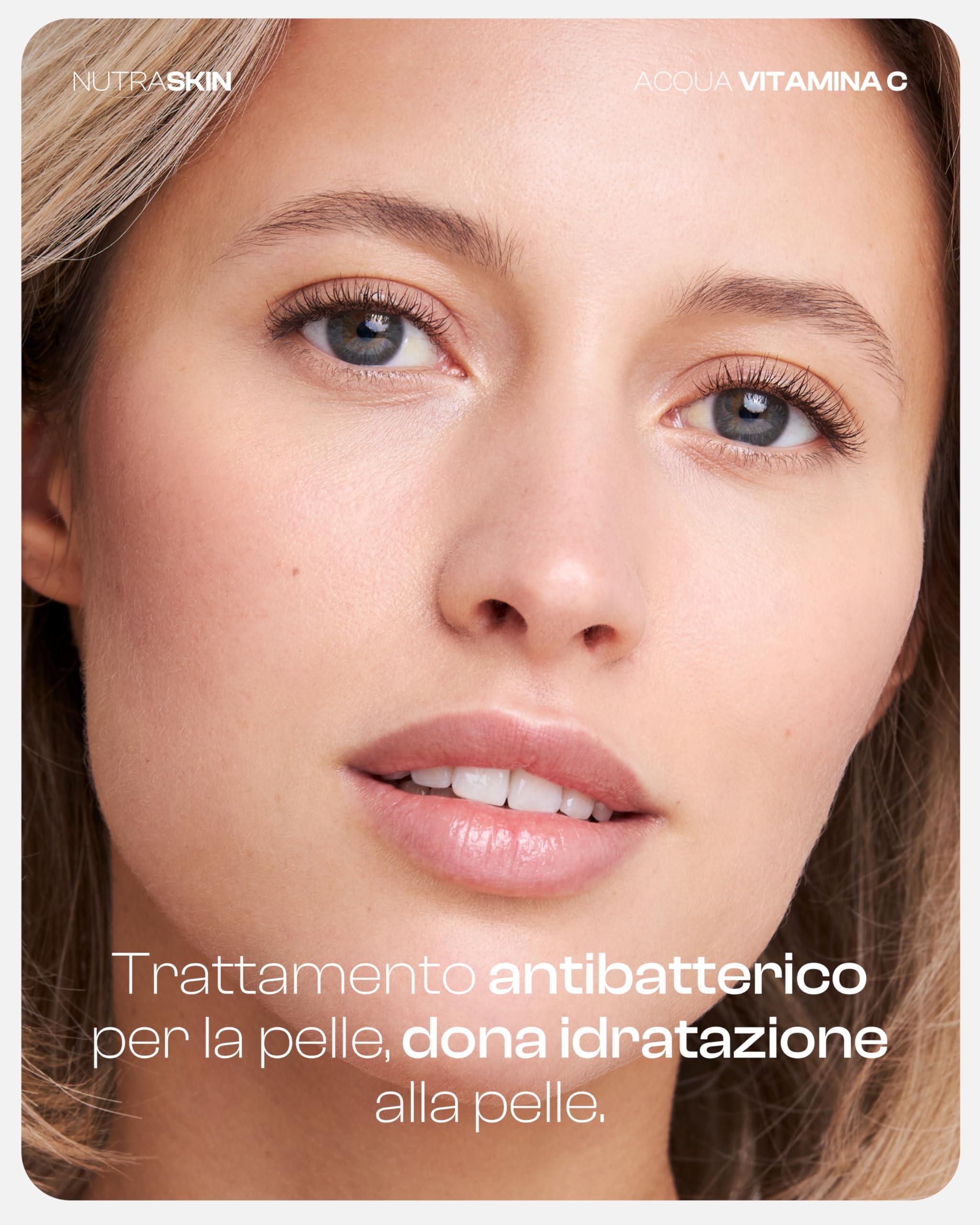 Nutraskin Siero alla Vitamina C - Siero Anti-Età per Viso, Collo e Décolleté I Siero ad Alto Dosaggio di Vitamina C I Idratante Naturale per Uso Quotidiano I Prodotto in Germania I 30ml