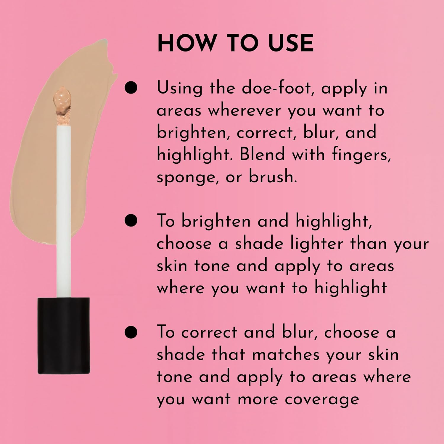 Lawless Conseal The Deal Lightweight Longwear Everyday Concealer - Shell - with Antioxidants and Caffeine to Reduce Dark Circles and Puffiness. Long-Wearing and Self-Setting, Silicone-Free - 5 ml.