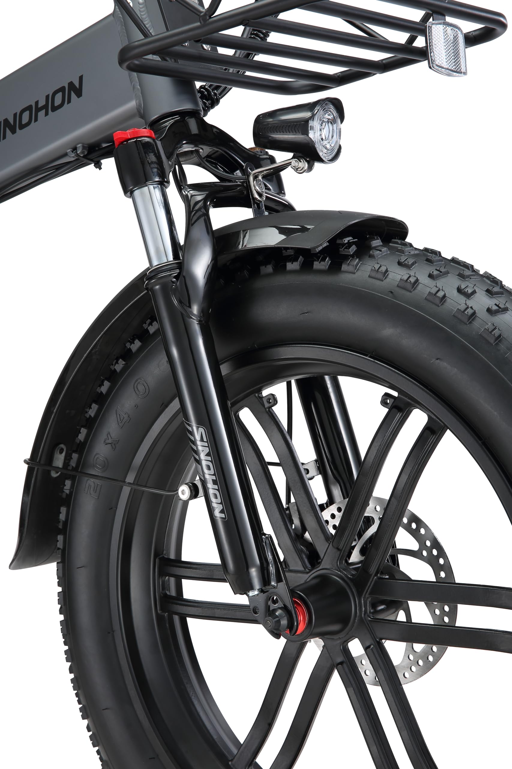 A20 Bicicleta Eléctrica Plegable 20 Pulgadas para Adultos - Motor 250W, Batería 48V 18Ah Extraíble, hasta 100km Autonomía, 7 Velocidades - Bicicleta Urbana Duradera para Ciudad