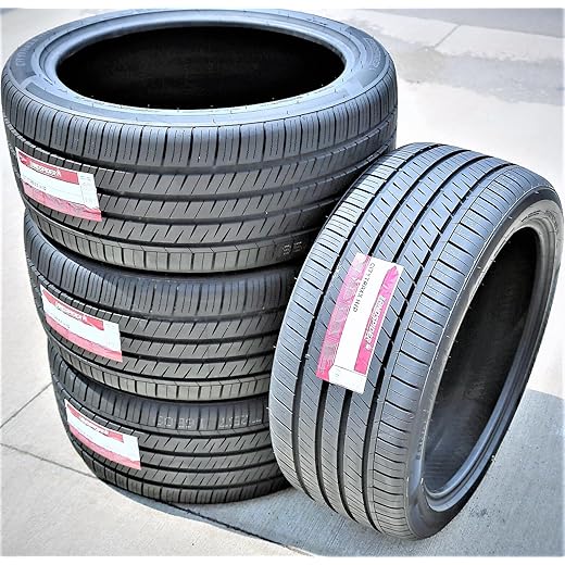 Set of 4 (FOUR) Landspider Citytraxx H/P All-Season Truck/SUV High Performance Radial Tires-265/50R20 265/50ZR20 265/50/20 265/50-20 111W Load Range XL 4-Ply BSW Black Side Wall UTQG 420AA