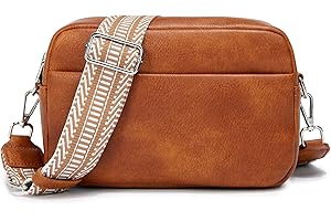 ah-dorned Small Crossbody Bag with Wide Guitar Strap