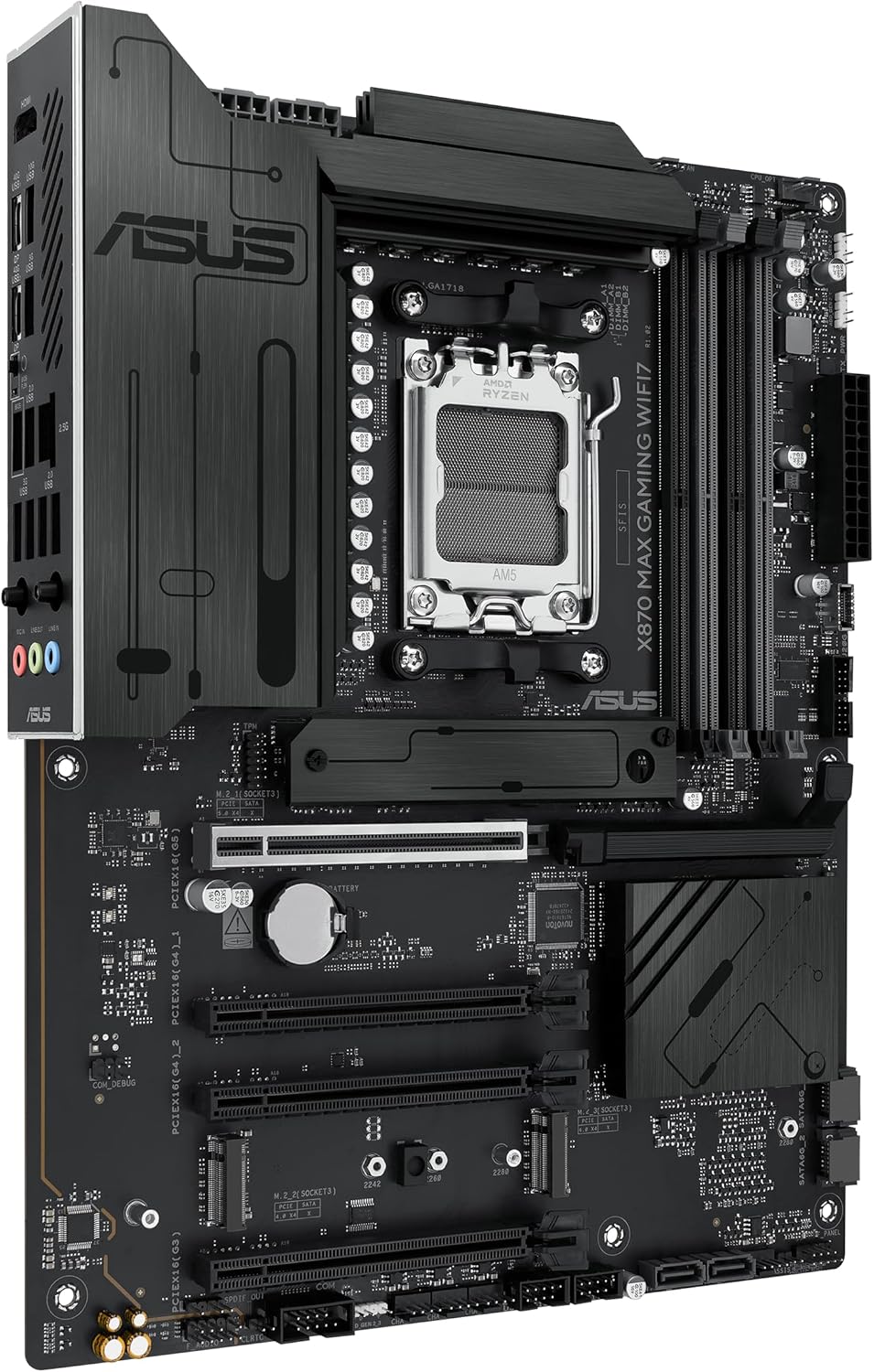 Scheda madre X870 MAX Gaming WIFI7 AMD AM5 ATX - Scheda madre - Immagine 2