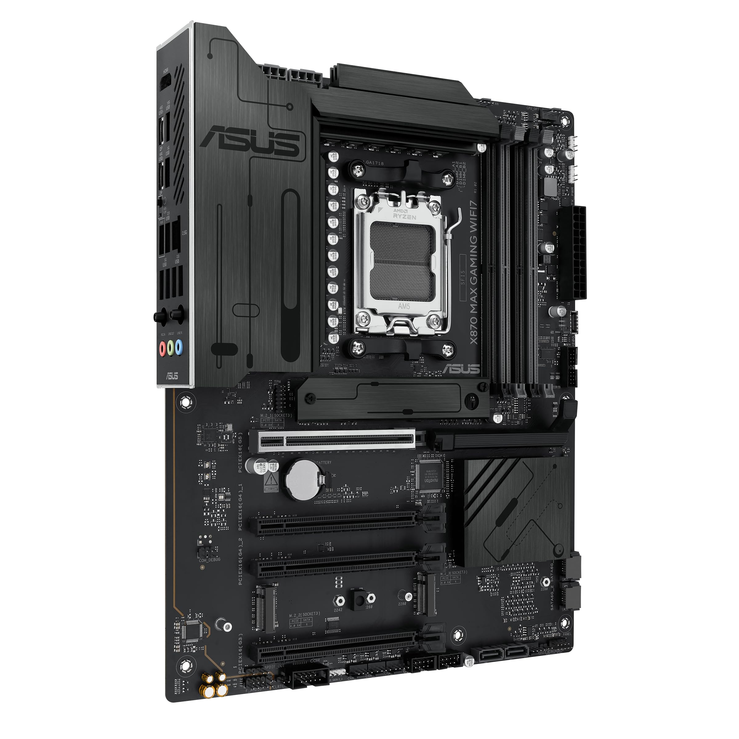 Amazon.in: Buy ASUS X870 MAX Gaming WIFI7 AMD AM5 ATX Motherboard