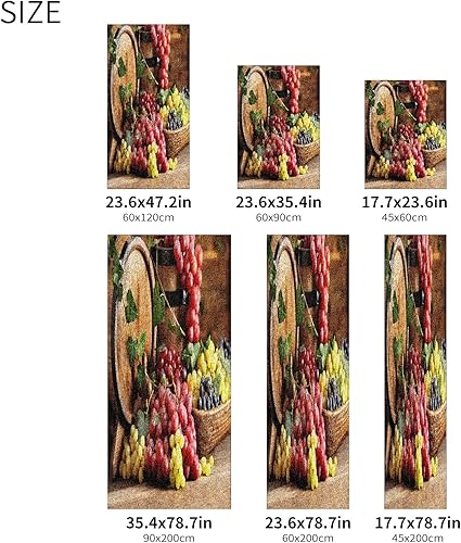 Miniatura 3 de Película decorativa de privacidad para ventana, uvas frescas, barril de vino tinto de Francia, calcomanías de ventana de vidrio esmerilado, adhesivo