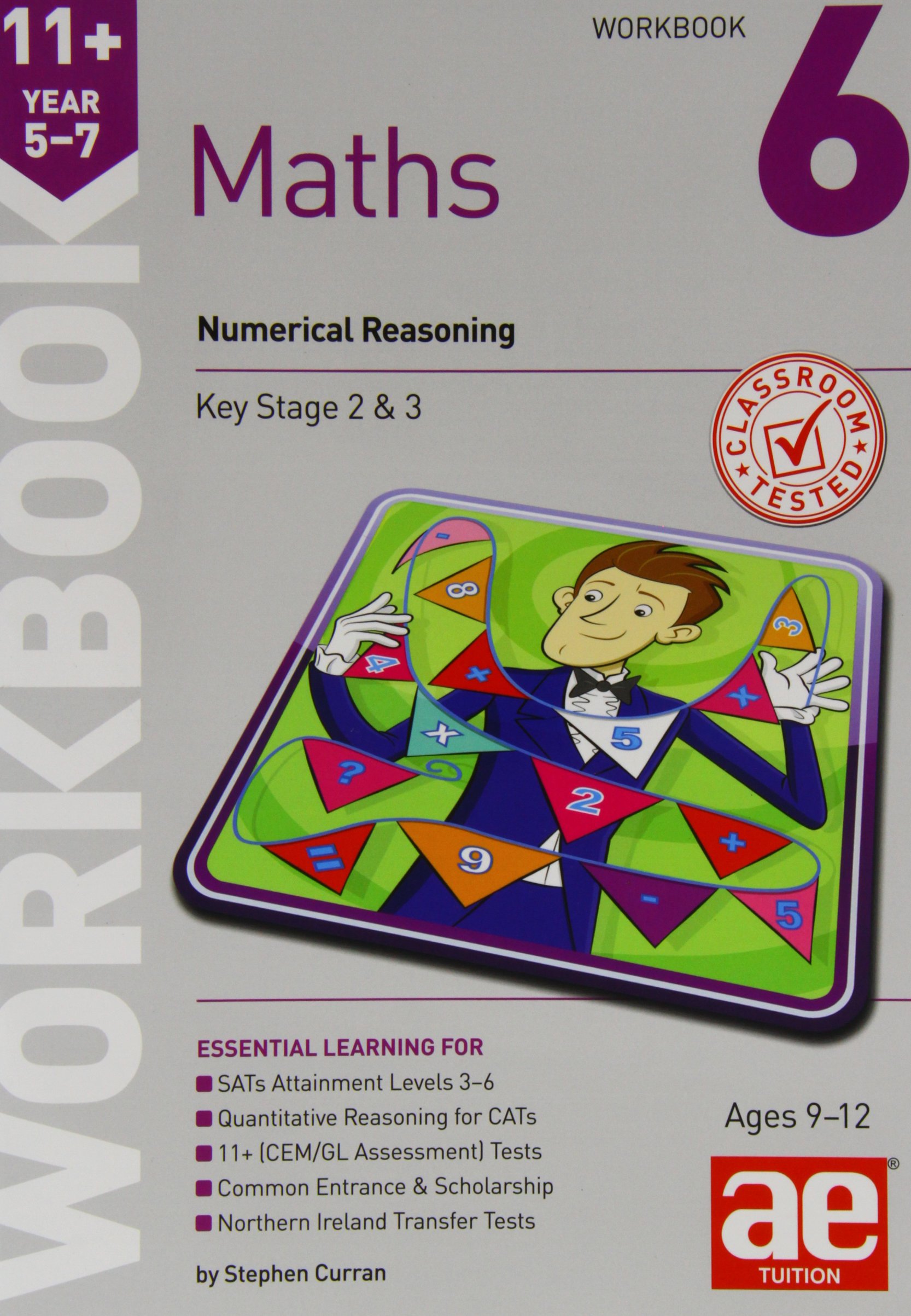 11+ Maths Year 5-7 Workbook 6 by Stephen C. Curran, Tandip Si... - 9781910106815