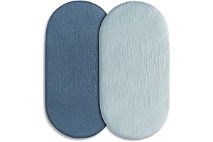 Muslin Bassinet Fitted Sheets: Soft and Snuggly for Your Little One