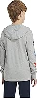 Vista 4 de adidas Boys' Long Sleeve Cotton Bos Logo Hooded T-Shirt