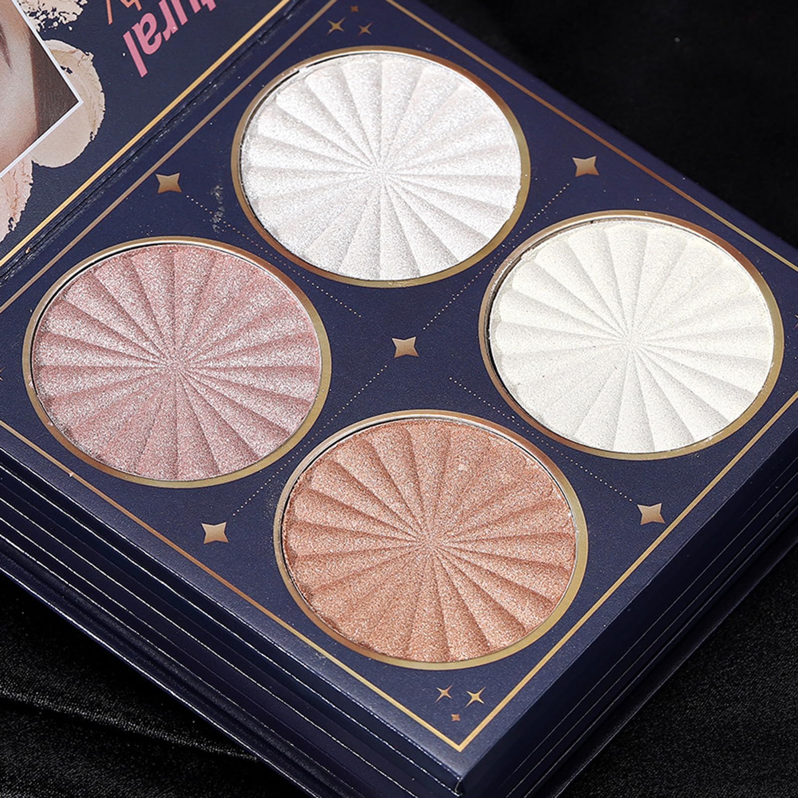 Palette Trucco Effetto Lunga Tenuta Fard Corrector Contorno | Palette di Trucco con Polvere per Contorno e Ombretti Ideale per Viso Occhi Labbra Compleanno Feste San Matrimonio