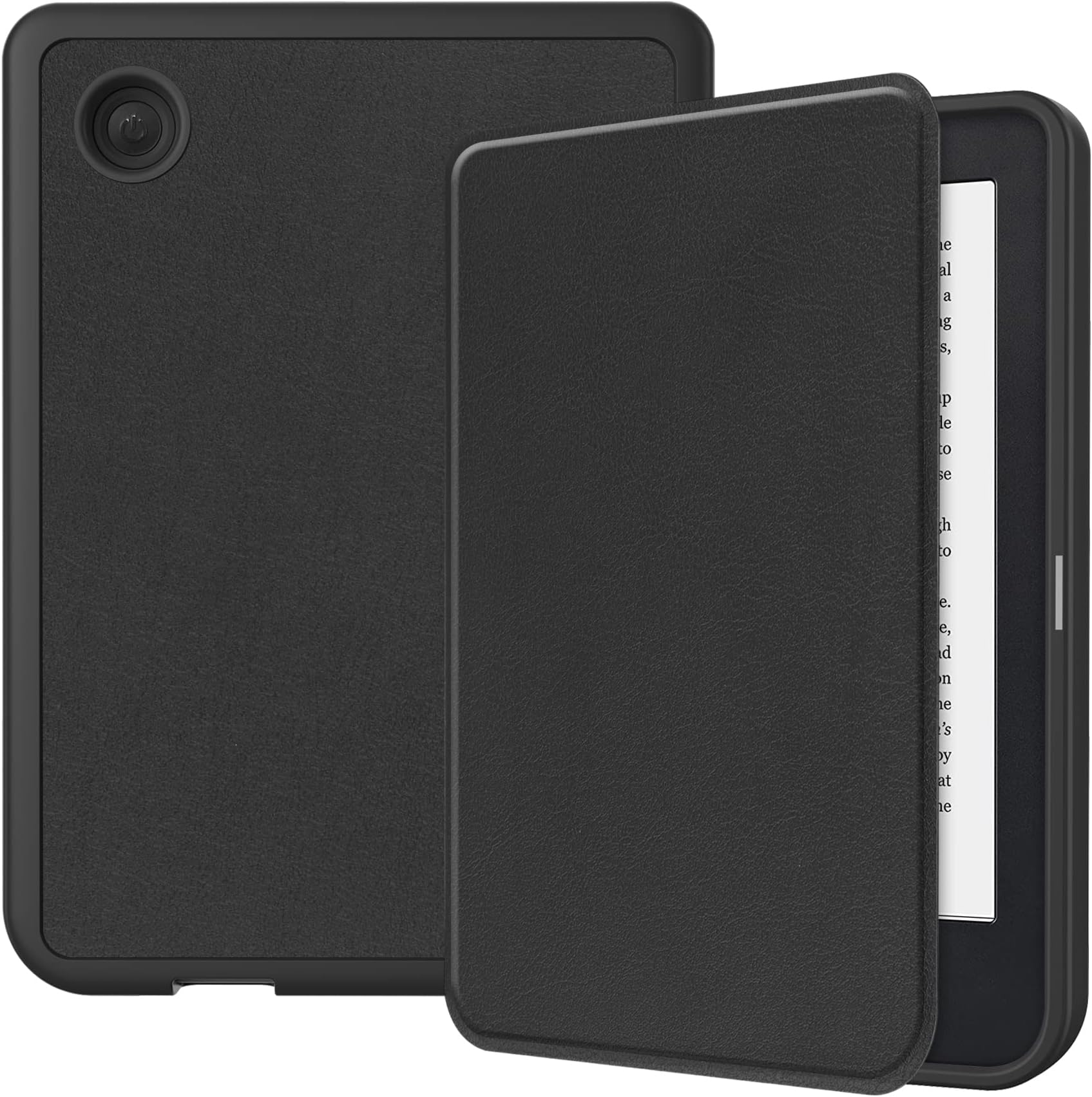 for Kobo Clara 2E Case-Ultra Thin with Auto Wake/Sleep Cover,Black