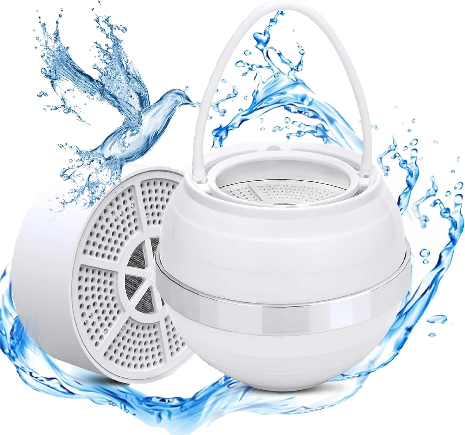 Bath Ball Water Filter,Bath Ball Bathtub Water Filter for Tub Faucet ...