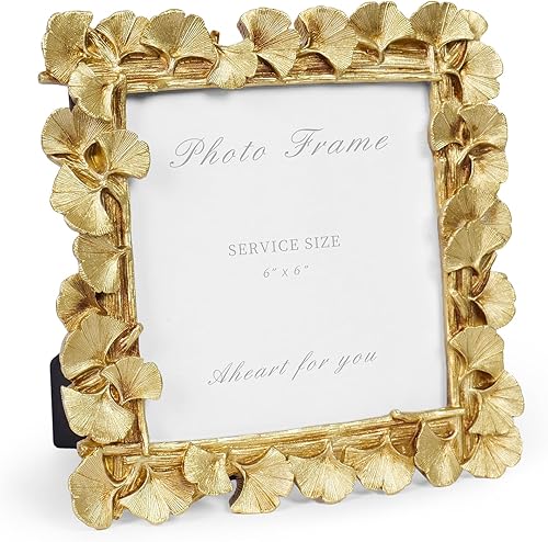 Miniatura 61 de Cuspin Marco de fotos de 5 x 7 pulgadas, marcos negros y dorados, marco de fotos de resina con textura ornamentada vintage hecha a mano con parte