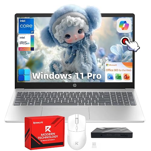 HP 15 Touchscreen Business Laptop (i7 16GB 512GB)