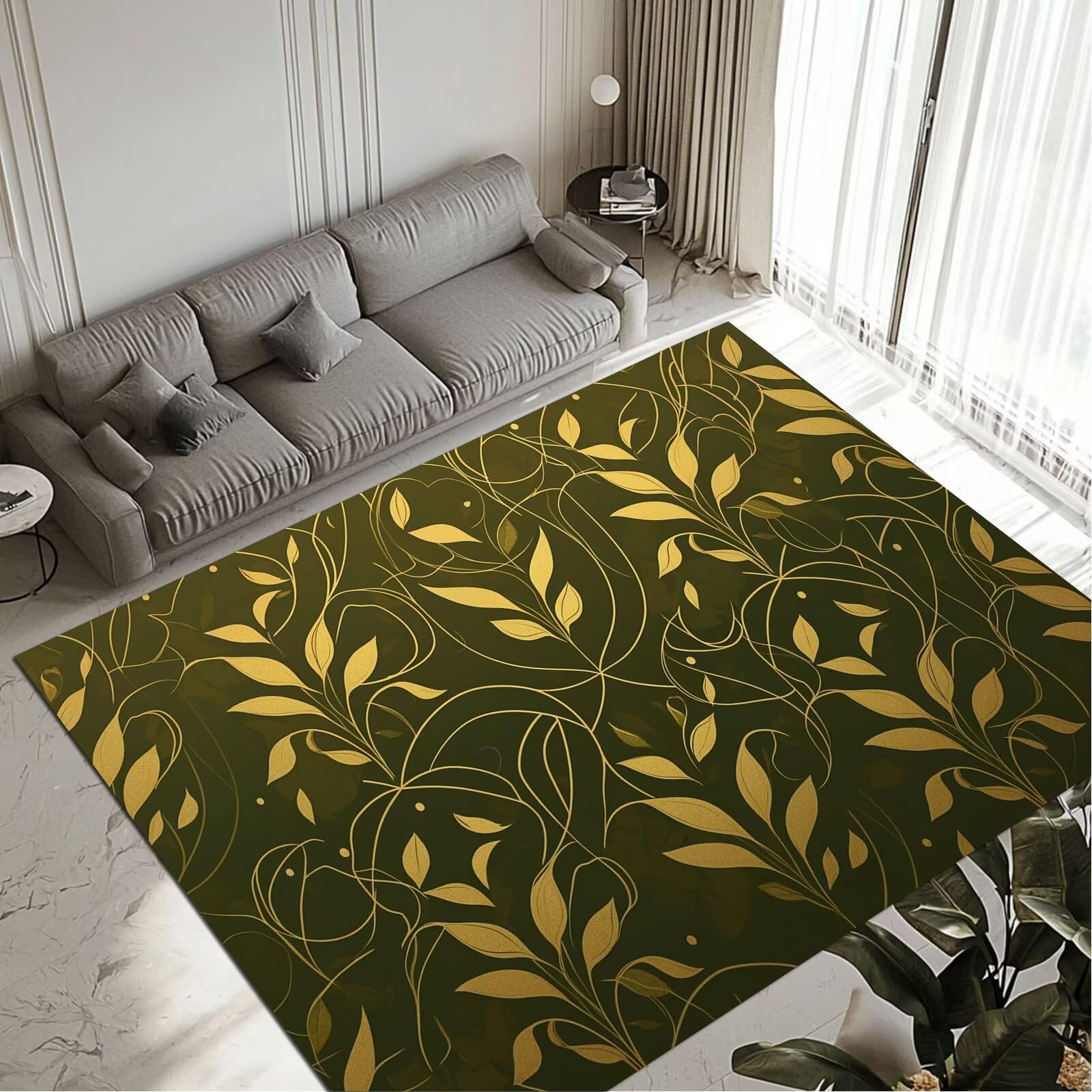 Tapis Lines créez un cocon de douceur avec ce grand tapis de salon anti-taches