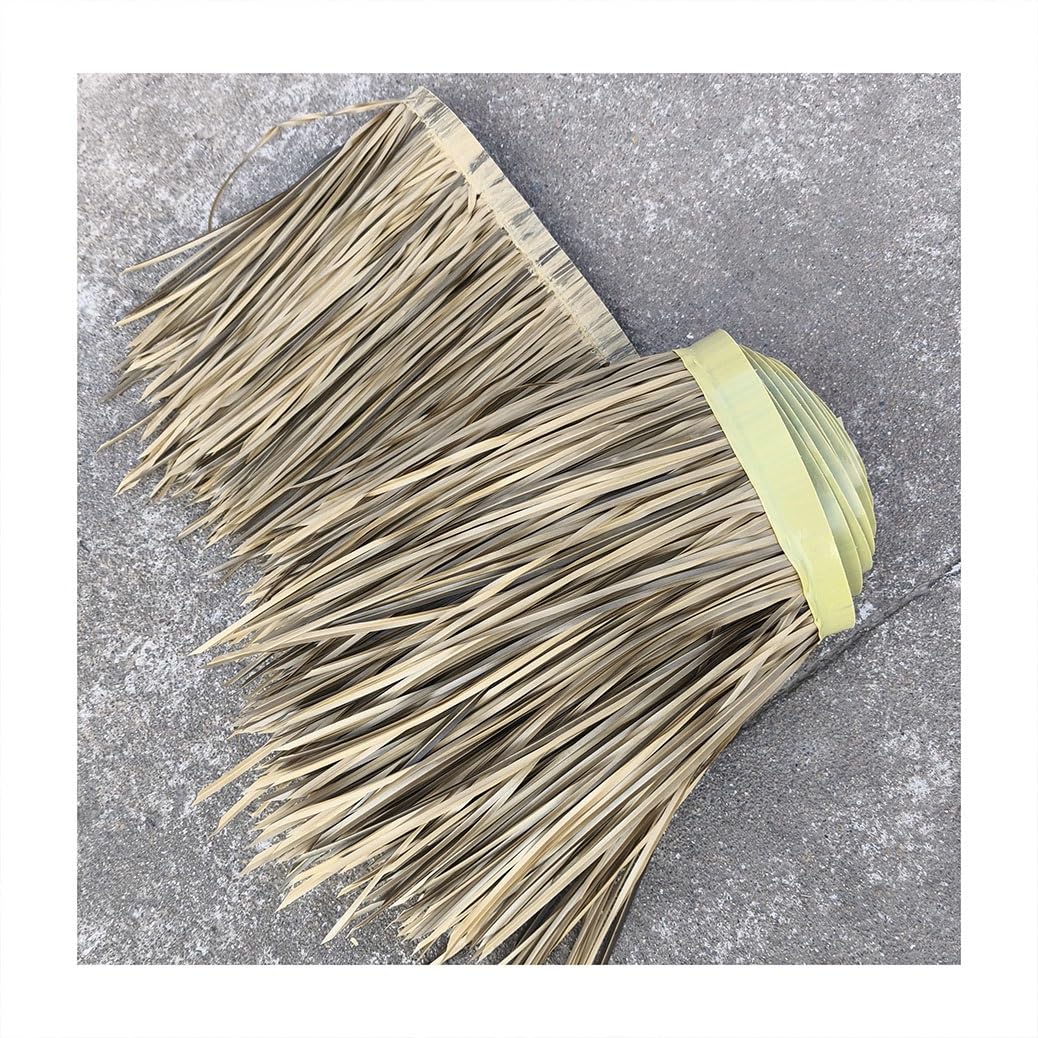 Rouleau de chaume artificiel de 8m pour toit en paille et palmier