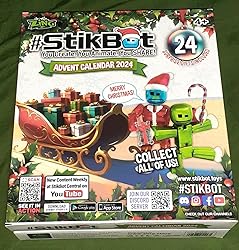 Amazon com: Zing Stikbot Advent Calendar Christmas Countdown