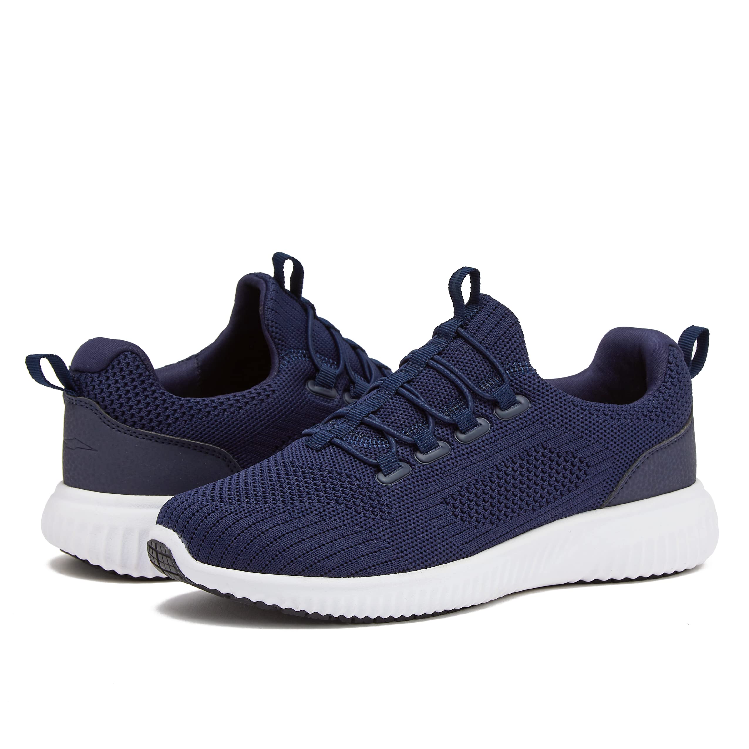 Avia Anchor SR Mesh Slip On Non Slip Shoes for Women, Water Resistant Women's Restaurant, Work & Food Service Sneakers - Navy Blue, 6 Wide