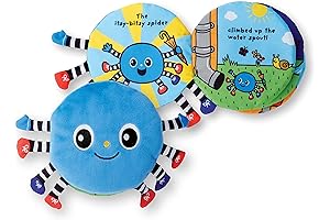 K's Kids Itsy-Bitsy Spider 8-Page Soft Activity Book