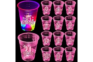 Premium Pink 21st Birthday Party Cups